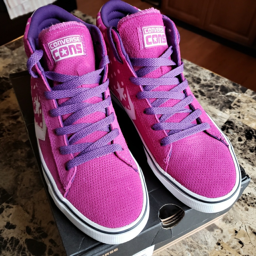 Converse Cons One Star Mid Purple Super Rare